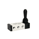 Zawór 5/2 z dźwignią AirTAC 4H210 G 1/4" — powrót ręczny, 4H21008G -zdjęcie numer 1