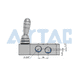 Zawór 5/2 z dźwignią AirTAC 4H310 G 3/8" — powrót ręczny, 4H31010G -zdjęcie numer 4