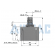 Zawór dławiąco-zwrotny 1/2" ASC30015G -zdjęcie numer 3