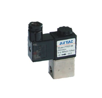 Elektrozawór 2/2 NC AirTAC 2V025 G 1/8" 24 V AC — sterowany bezpośrednio, 2V02506EG