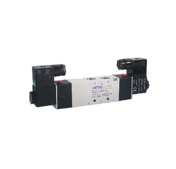 Elektrozawór 5/3 środek zasilony AirTAC 4V330P-10 G 3/8" 220 V AC — 4V330P10AG