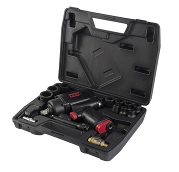 Klucz udarowy pneumatyczny z nasadkami 1/2" 1356 Nm Mighty Seven NC-4236KIT