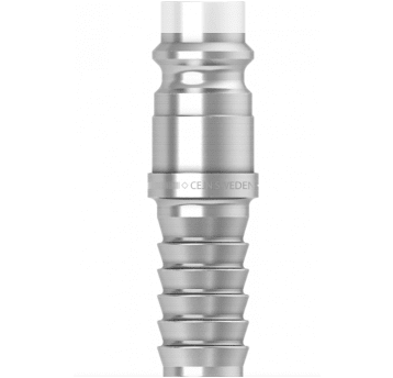 Króciec szybkozłącza CEJN DN7,6 do węża fi 10 mm, stal hartowana, 103205004