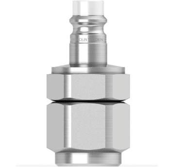 Króciec szybkozłącza CEJN DN7,6 do węża fi 8x12 mm, stal hartowana, 103205062