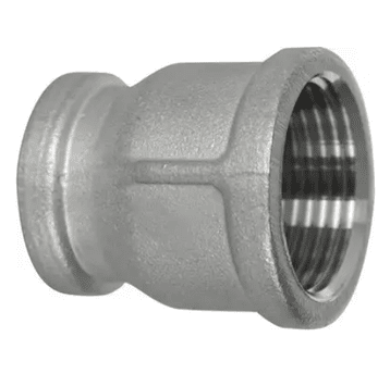 Mufa redukcyjna 3/8" - 1/4" ze stali nierdzewnej AISI 316, do 10 bar, odlewana
