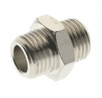 Nypel G 3/4 GZ, mosiądz niklowany