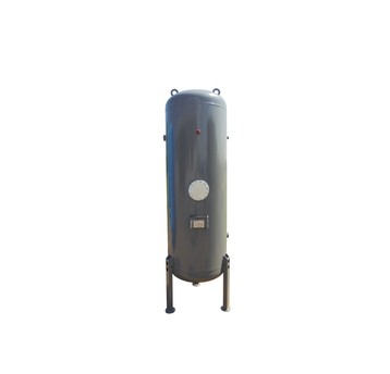 Pionowy zbiornik sprężonego powietrza 3000 l, 11 bar — KOMNINO KP-3000-11/1,2/D (wersja promocyjna)