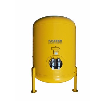 Pionowy zbiornik sprężonego powietrza 6000 litrów, ciśnienie 14 bar — KOMNINO KP-6000-14/1,8