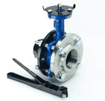 Przepustnica z kołnierzami D80 x 3"GW