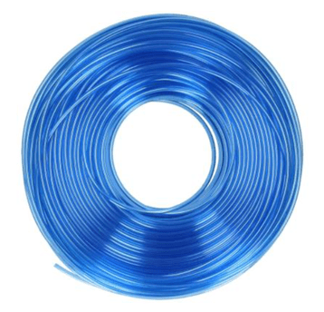 Przewód pneumatyczny PU 10x6,5 mm, 10 bar, przezroczysty niebieski, rolka 100 m US98A100065100MCB