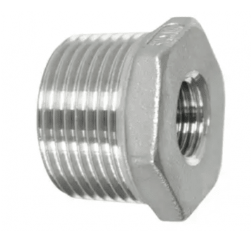 Redukcja 1 1/4Z - 1W ze stali nierdzewnej AISI 316, do 10 bar, gwint stożkowy