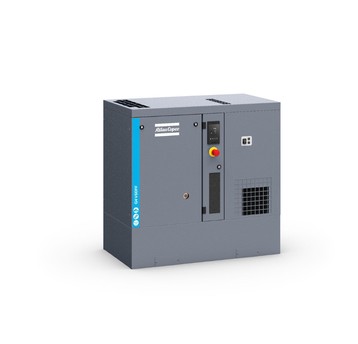 Sprężarka śrubowa Atlas Copco G4VSD-10 FF — falownik, 4 kW, osuszacz