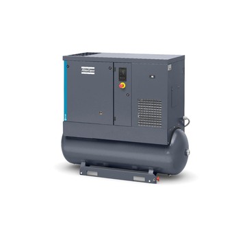 Sprężarka śrubowa Atlas Copco G7L-7,5 FF TM — 7,5 kW, zbiornik 270 l, osuszacz