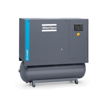 Sprężarka śrubowa Atlas Copco GA 15-7,5 FF TM — 15 kW, 7,5 bar, 500 l, osuszacz