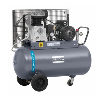 Sprężarka tłokowa Atlas Copco Automan AC31 — 2,2 kW, 10 bar, 100 l