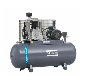 Sprężarka tłokowa Atlas Copco Automan AC55 — 4 kW, 11 bar, 270 l, Y/D