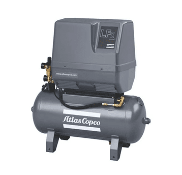 Sprężarka tłokowa bezolejowa Atlas Copco LFx 2,0 — 1,5 kW, 10 bar, 90 l
