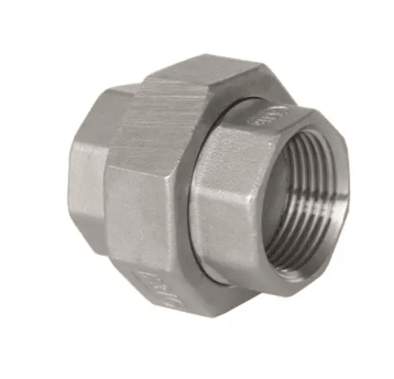 Śrubunek 1/4 WW, gwintowany ze stali nierdzewnej AISI 316 do 10 bar, gwint stożkowy
