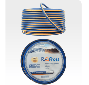 Wąż hybrydowy RQS RQFrost 3-warstwowy 6x12 mm, 20 bar, na metry PVR06/100