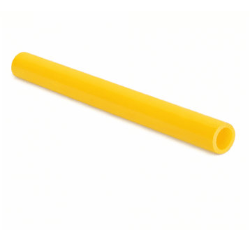 Wąż kalibrowany 10 x 6,5mm PU - żółty - 1m