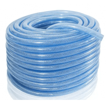 Wąż techniczny PVC, przezroczysty fi 12,5x3 mm, 20 bar, zbrojony, rolka 25 m