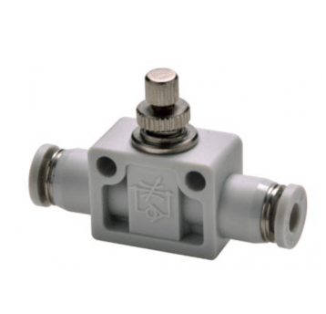 Zawór prosty dławiąco-zwrotny na przewód D=10mm