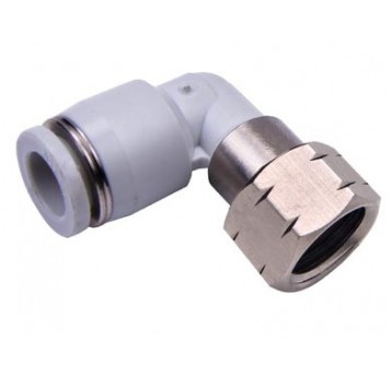 Złącze kątowe GW 1/8" D=6mm GPLF601