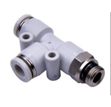 Złącze T GZ 1/8" z boku D=4mm GPED401